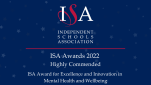 Highly Commended  for our 'Excellence and innovation in Mental Health and Wellbeing'