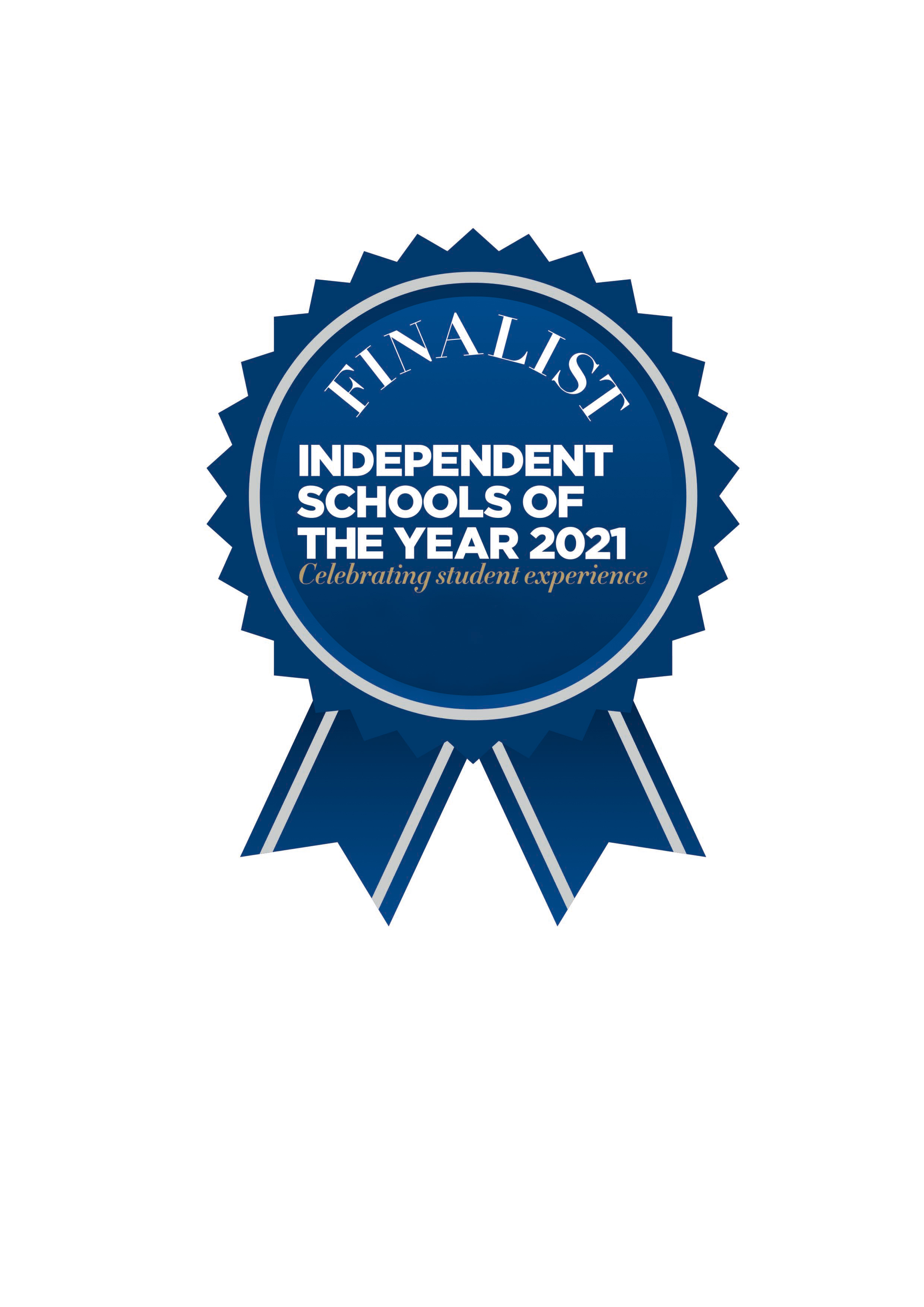 Finalists in the Independent School of the Year Awards!