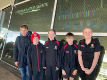 Pupils represent the South West at the ISA Schools National Swimming Competition